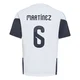 Men's Argentina National Team Lisandro Martínez ＃6 White Replica FIFA X World Cup 2026 Tiro Away Training Soccer Jersey