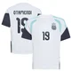 Men's Argentina National Team Nicolás Otamendi ＃19 White Replica FIFA X World Cup 2026 Tiro Away Training Soccer Jersey