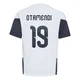 Men's Argentina National Team Nicolás Otamendi ＃19 White Replica FIFA X World Cup 2026 Tiro Away Training Soccer Jersey
