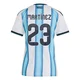 Women's Argentina National Team Emiliano Martínez ＃23 White Replica FIFA X World Cup 2026 Home Soccer Jersey