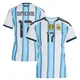 Women's Argentina National Team Giuliano Simeone ＃17 White Replica FIFA X World Cup 2026 Home Soccer Jersey