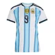 Women's Argentina National Team Julián Álvarez ＃9 White Replica FIFA X World Cup 2026 Home Soccer Jersey