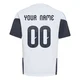 Youth Argentina National Team Custom ＃00 White Replica FIFA X World Cup 2026 Tiro Away Training Soccer Jersey