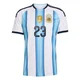 Youth Argentina National Team Emiliano Martínez ＃23 White Replica FIFA X World Cup 2026 Home Soccer Jersey