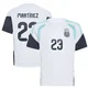 Youth Argentina National Team Emiliano Martínez ＃23 White Replica FIFA X World Cup 2026 Tiro Away Training Soccer Jersey
