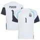 Youth Argentina National Team Juan Musso ＃1 White Replica FIFA X World Cup 2026 Tiro Away Training Soccer Jersey